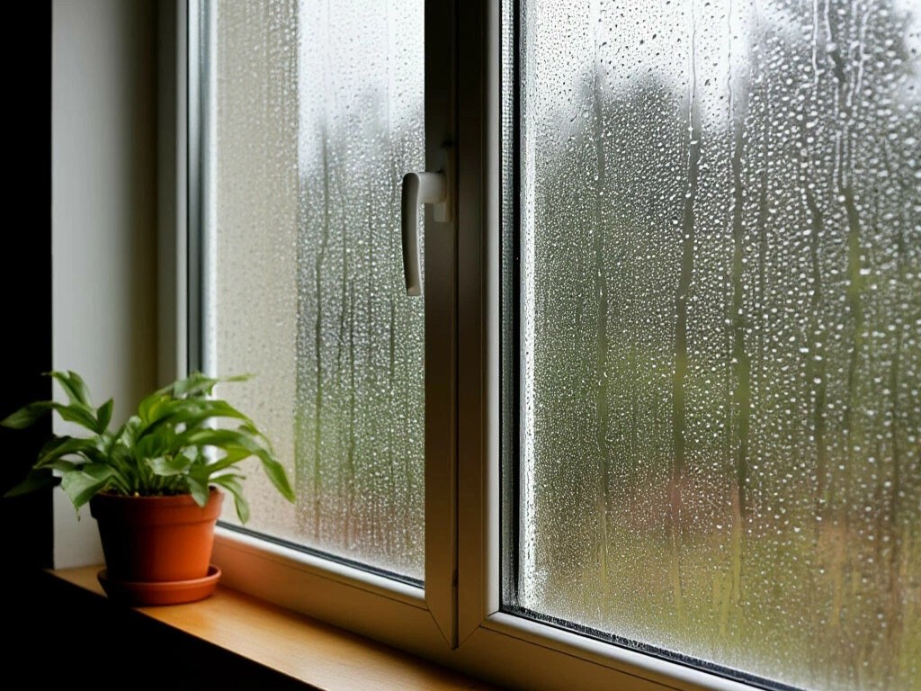 Конденсат на пластиковых окнах: причины появления и как устранить