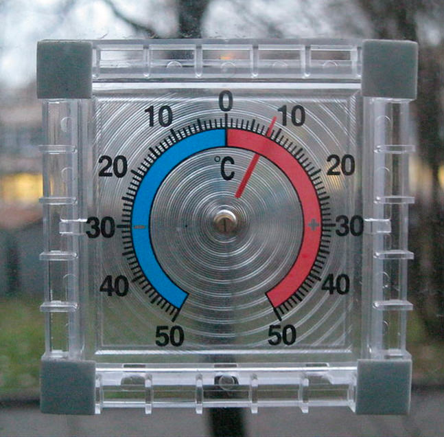 Термометр наружный для пластиковых окон ПВХ